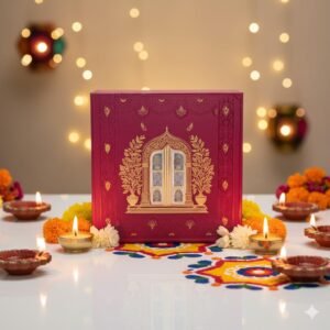 Fruitri Assorted Diwali Dry Fruit Gift Box with Almonds, Cashews, Raisins and Apricots, 400g - Image 2